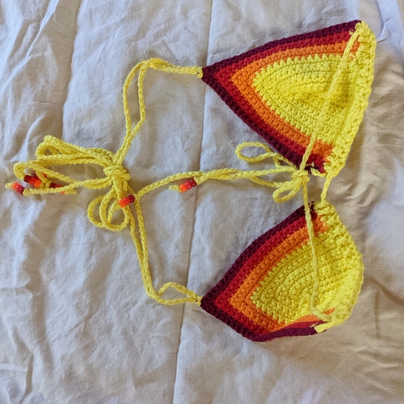 OOAK Handmade Crochet Bikini, "Knit-For-Tat" brand - Picture 6 of 16